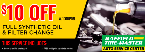 Synthetic Oil Change Coupon